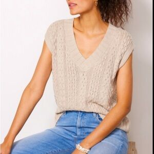 Chloe Cable Vest
